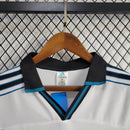 Camisa II Newcastle Retrô | 99/00 Adidas - Branca Azul e Preta