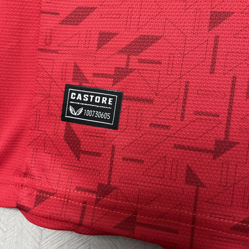 Camisa de Goleiro Wolverhampton | 23/24 Torcedor Castore - Vermelha