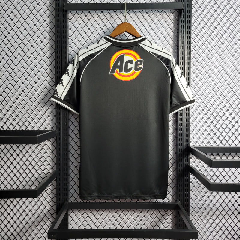 Camisa I Vasco Retrô | 2000 Torcedor Kappa - Preta