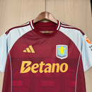 Camisa I Aston Villa | 25/26 Torcedor Adidas - Vinho e Azul