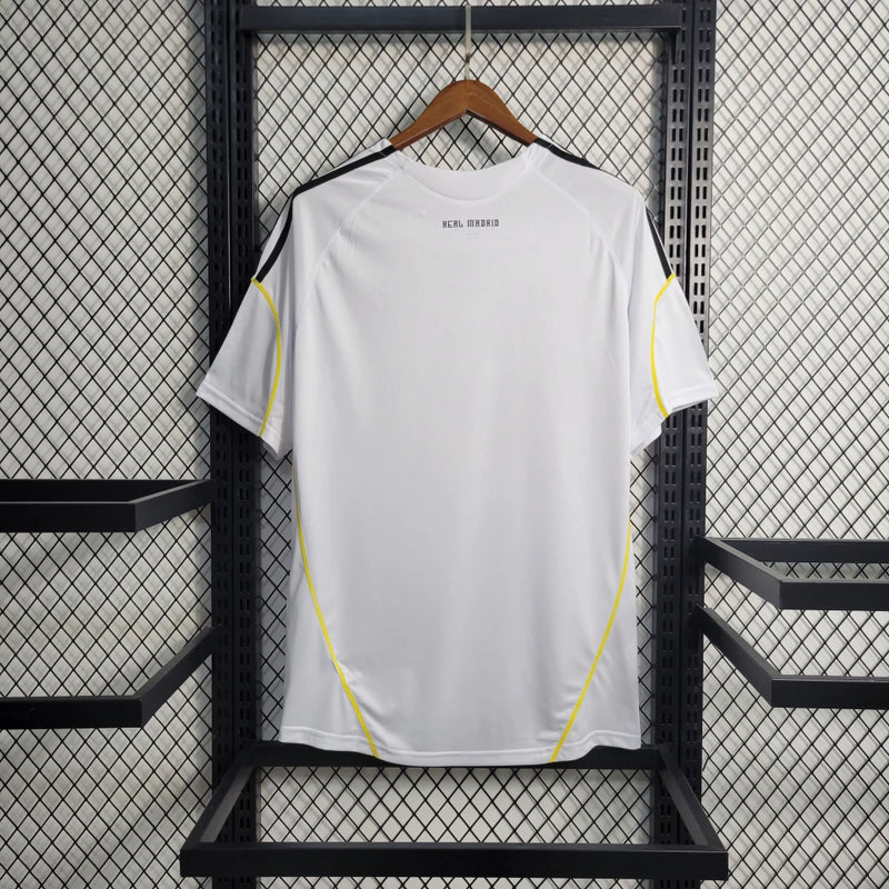 Camisa I Real Madrid Retrô | 09/10 Adidas - Branca
