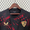 Camisa III Sevilla | 24/25 Torcedor Castore - Preta e Vermelha