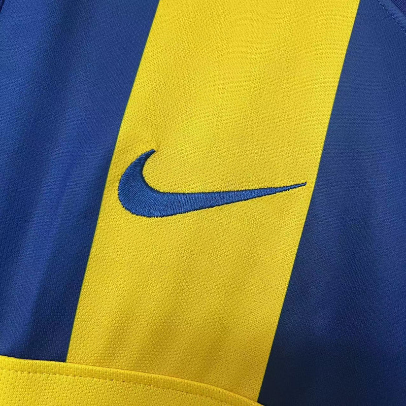 Camisa Edição Especial Boca Juniors Retrô | 09/10 Torcedor Nike - Azul e Amarela