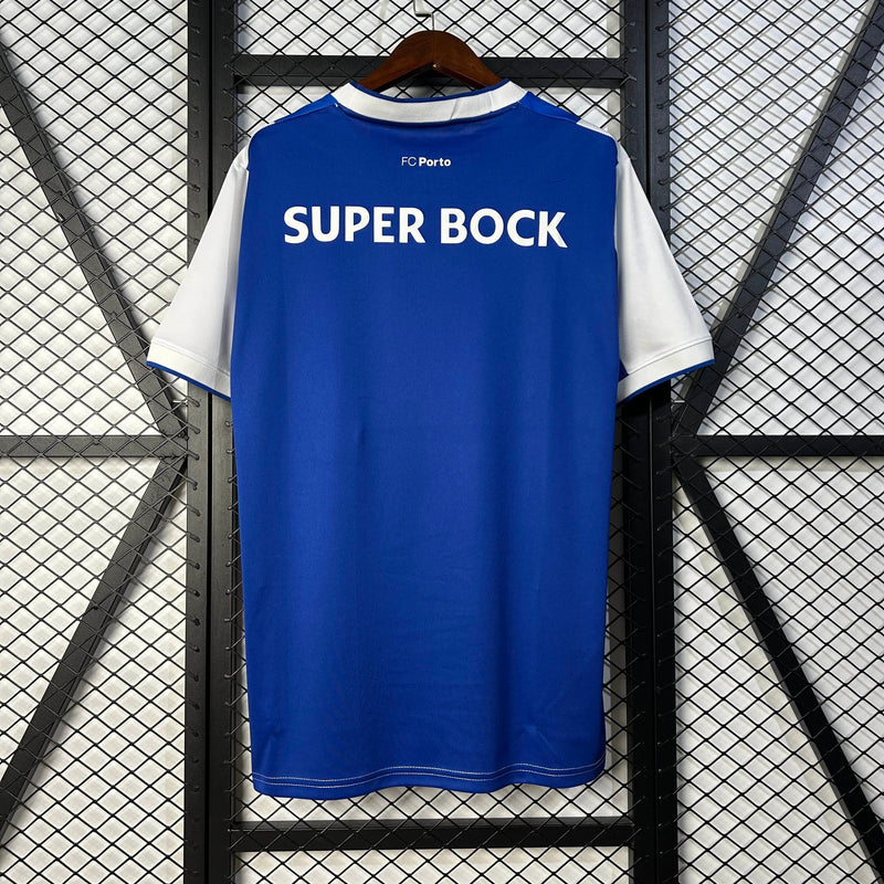 Camisa I Porto Retrô | 17/18 New Balance - Azul e Branca