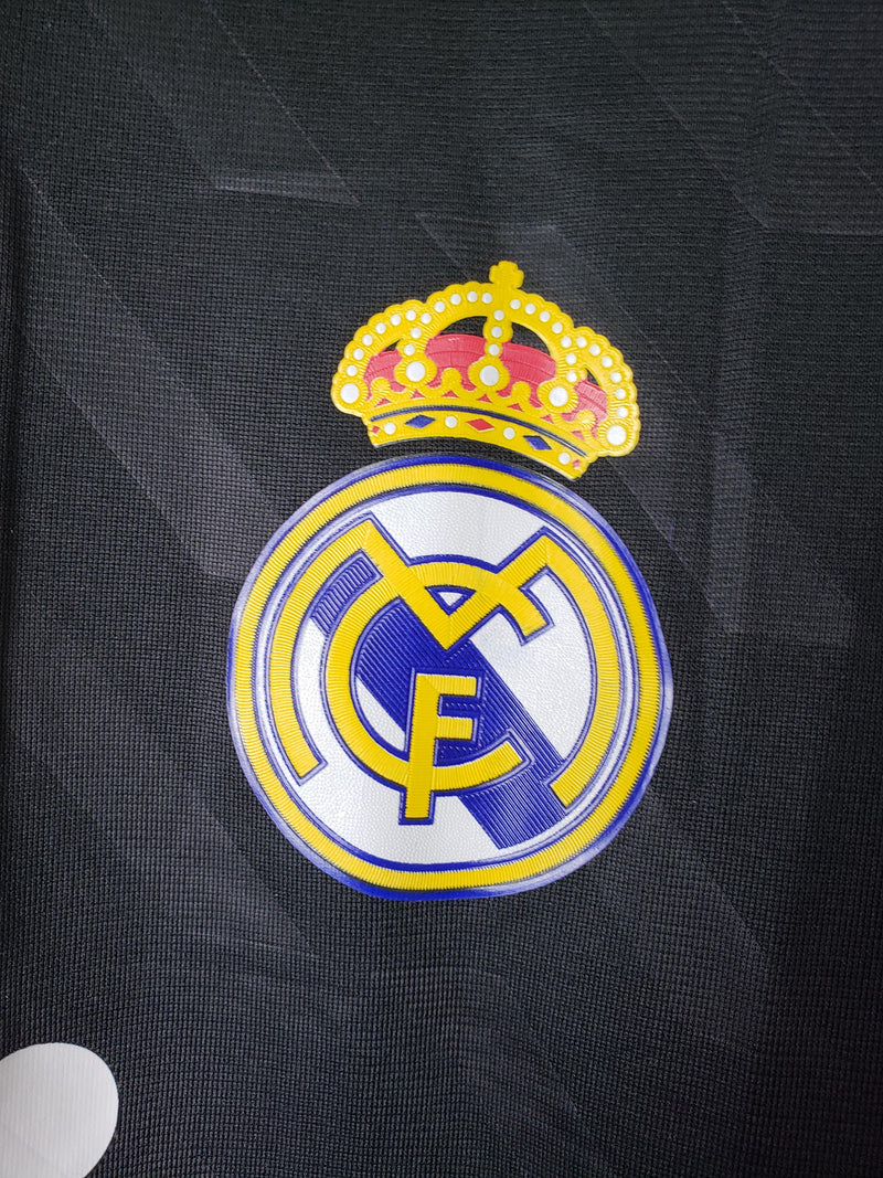 Camisa II Real Madrid Retrô | 2012 Torcedor Adidas - Preta - Manga Longa