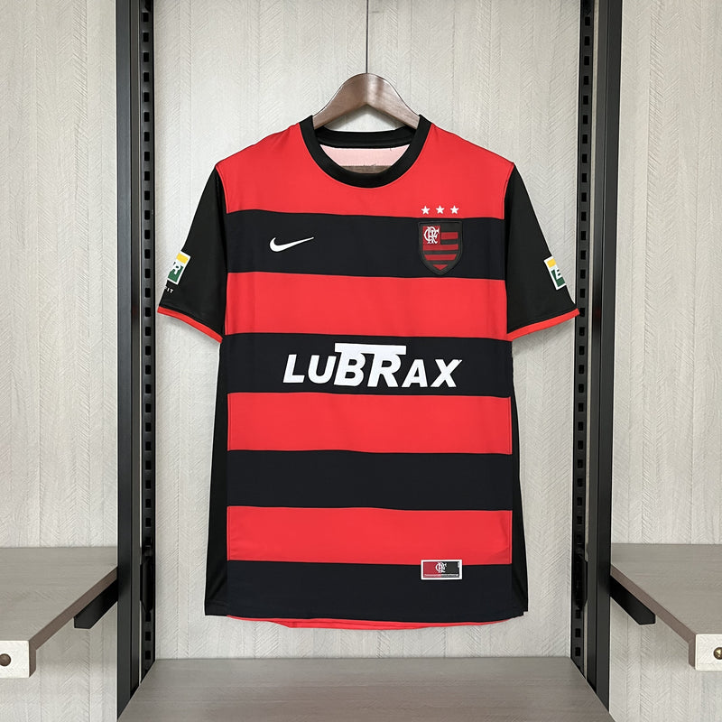 Camisa I Flamengo Retrô | 2000/01 Torcedor Nike - Vermelha e Preta