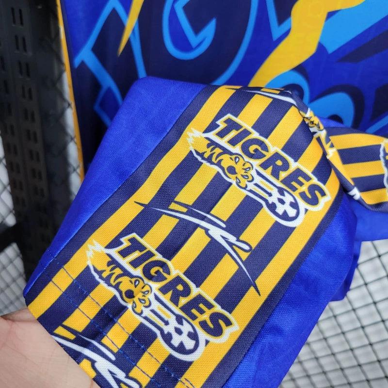 Camisa II Tigres Retrô | 97/98 Atletica - Azul e Amarela