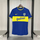 Camisa I Boca Juniors Retrô | 00/01 Nike - Azul e Amarela
