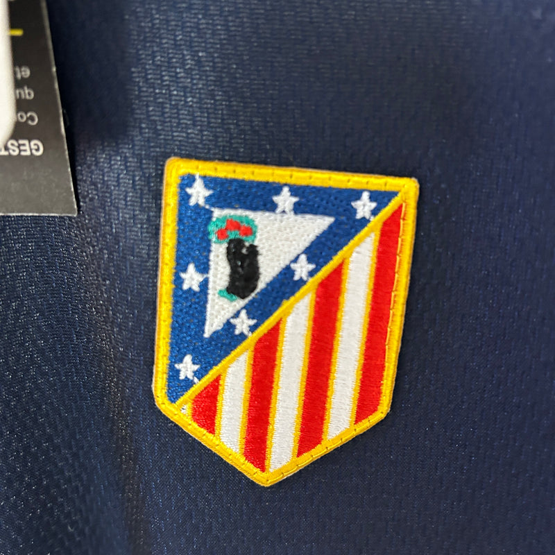 Camisa II Atlético de Madrid Retrô | 97/98 Puma - Azul Vermelha e Branca
