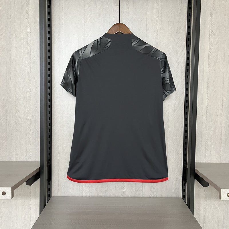 Camisa III Flamengo | 24/25 Torcedor Adidas - Preta e Branca - Feminina