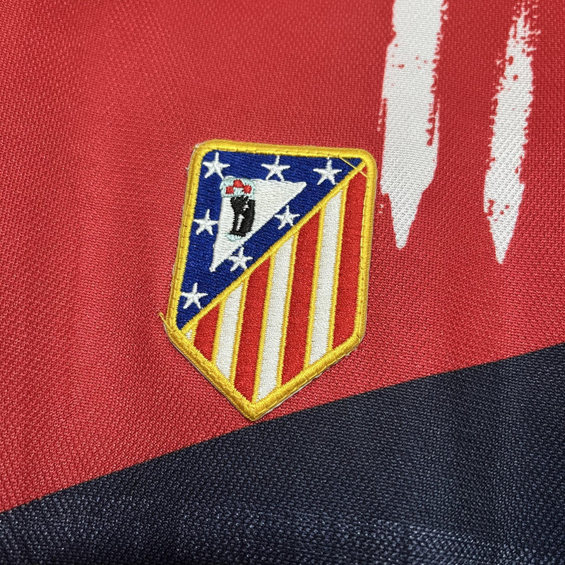 Camisa II Atlético de Madrid Retrô | 96/97 Torcedor Puma - Azul e Vermelha