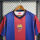 Camisa I Barcelona Retrô | 98/99 Nike - Vermelha e Azul