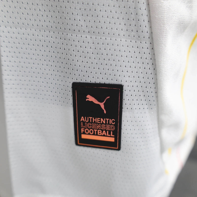Camisa III Lens | 24/25 Modelo Jogador Puma - Branca Amarela e Vermelha