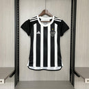 Camisa I Clube Atlético Mineiro | 24/25 Torcedor Adidas - Branca e Preta - Feminina