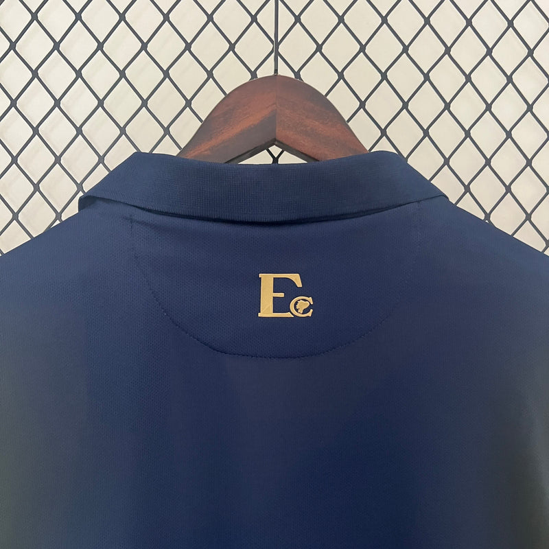 Camisa I Equador | 2024 Torcedor Marathon - Amarela e Azul