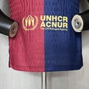 Camisa I Barcelona | 24/25 Modelo Jogador Nike - Vermelha e Azul (Spotify)