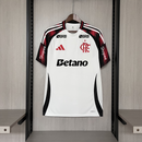 Camisa II Flamengo | 25/26 Torcedor Adidas - Branca (Patrocínios)