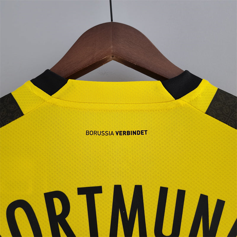 Camisa I Borussia Dortmund | 22/23 Torcedor Puma - Amarela e Preta