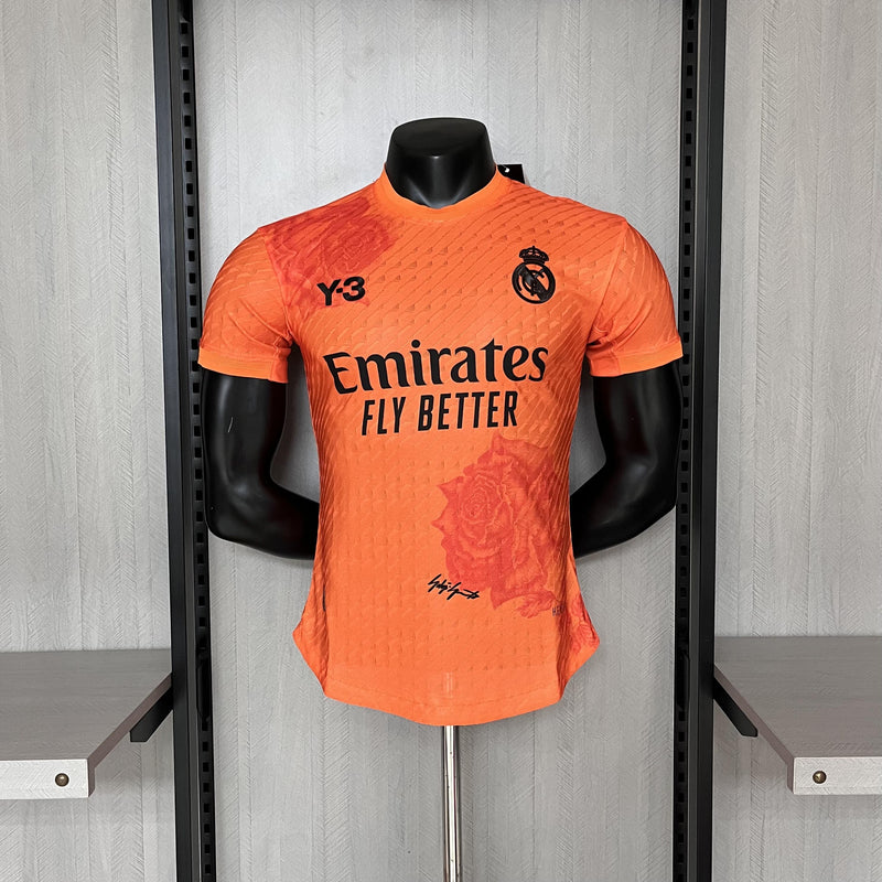 Camisa Real Madrid | 24/25 Modelo Jogador Y-3 - Laranja