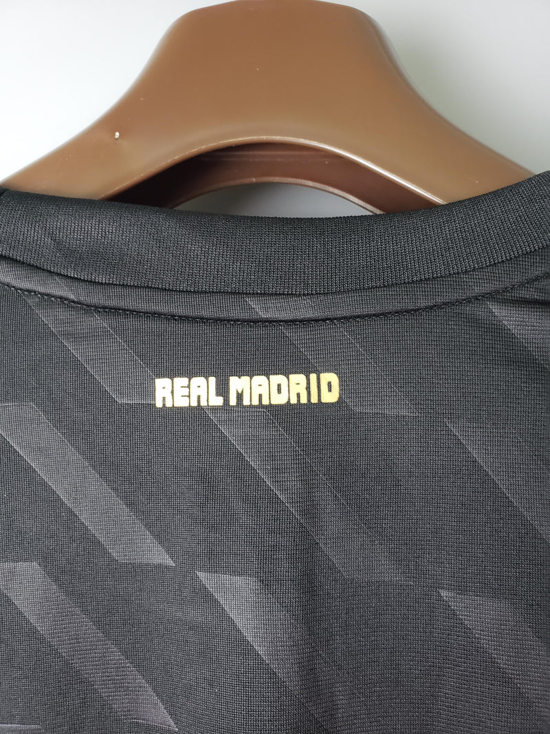 Camisa II Real Madrid Retrô | 2012 Torcedor Adidas - Preta - Manga Longa