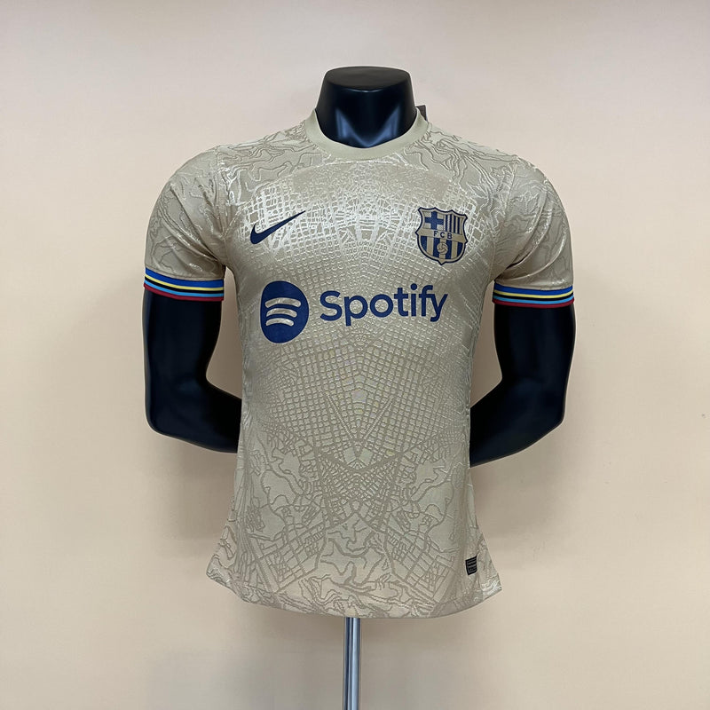 Camisa II Barcelona | 22/23 Modelo Jogador Nike - Dourado