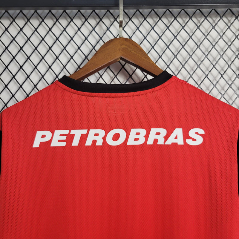 Camisa I Flamengo Retrô | 2007/08 Nike - Vermelha e Preta