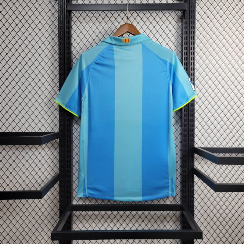 Camisa III Barcelona Retrô | 07/08 Nike - Azul
