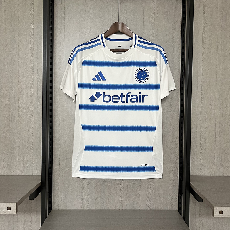 Camisa II Cruzeiro | 25/26 Torcedor Adidas - Branca e Azul