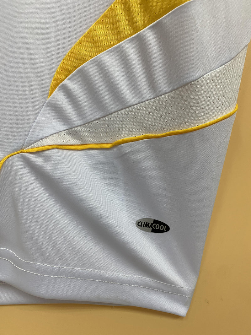 Camisa I LA Galaxy Retrô | 07/08 Torcedor Adidas - Branca Amarela