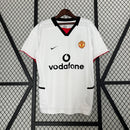 Camisa II Manchester United Retrô | 02/03 Nike - Branca