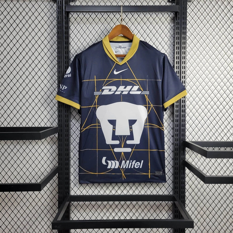 Camisa II Pumas | 24/25 Torcedor Nike - Azul e Dourada