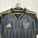 Camisa III Clube Atlético Mineiro | 25/26 Torcedor Adidas - Preta e Dourada