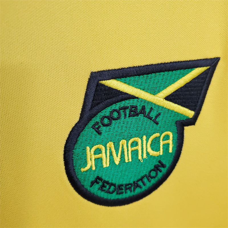 Camisa I Jamaica Retrô | 1998 Kappa - Amarela Verde e Preta