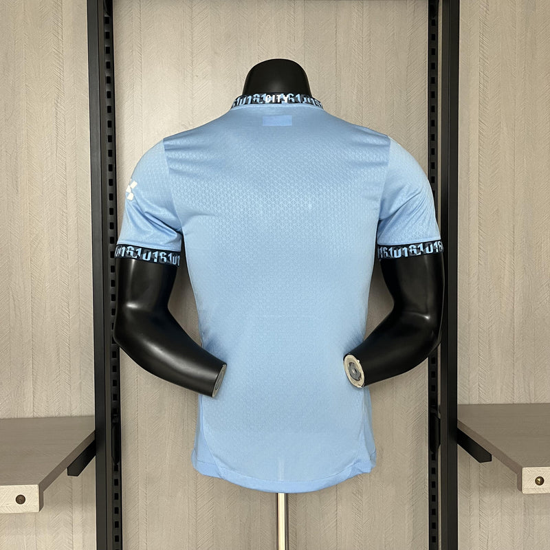 Camisa I Manchester City 0161 | 24/25 Modelo Jogador Puma - Azul