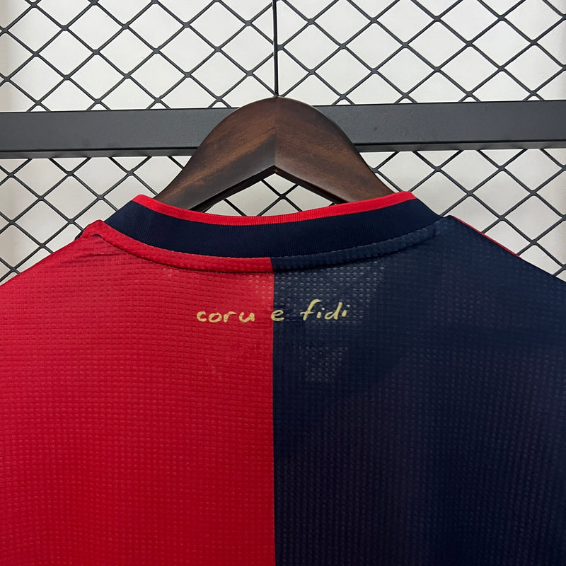 Camisa I Cagliari | 24/25 Torcedor EYE - Vermelha e Azul