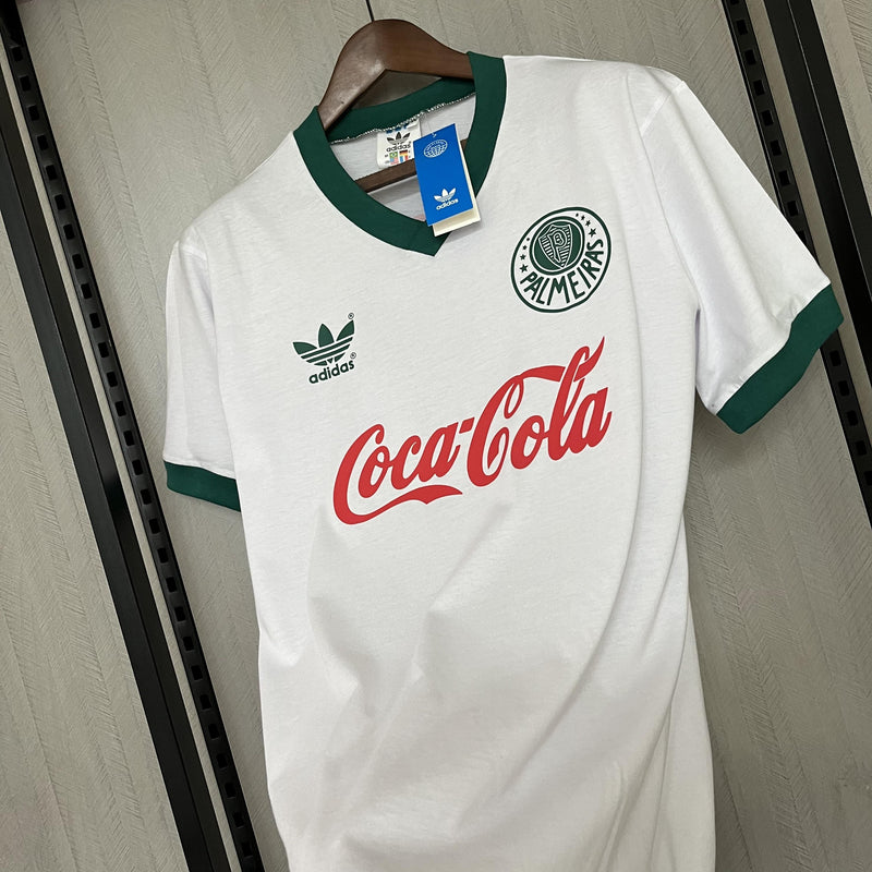 Camisa II Palmeiras Retrô | 1989 Torcedor Adidas - Branca e Verde
