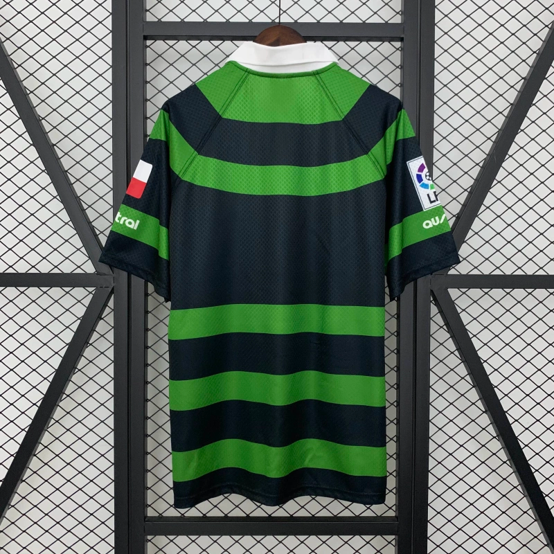 Camisa II Racing Club Santander Retrô | 99/00 Austral - Verde e Preta