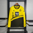 Camisa I Borussia Dortmund | 23/24 Torcedor Puma - Amarela e Preta - Manga Longa
