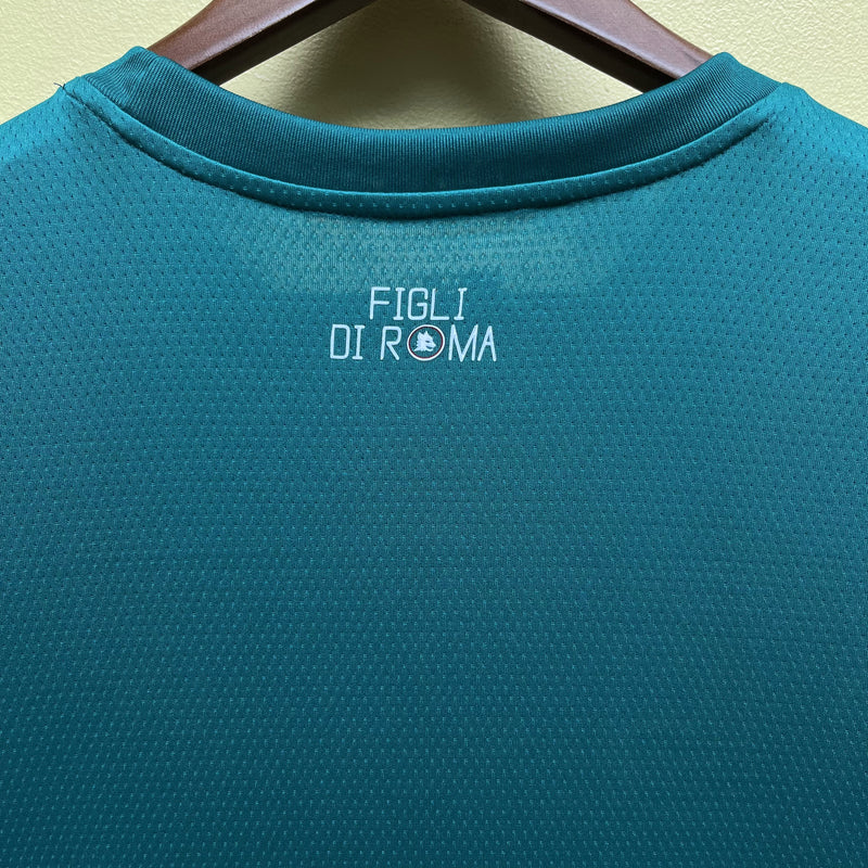Camisa Edição Especial Roma | 23/24 Torcedor New Balance - Verde e Branca