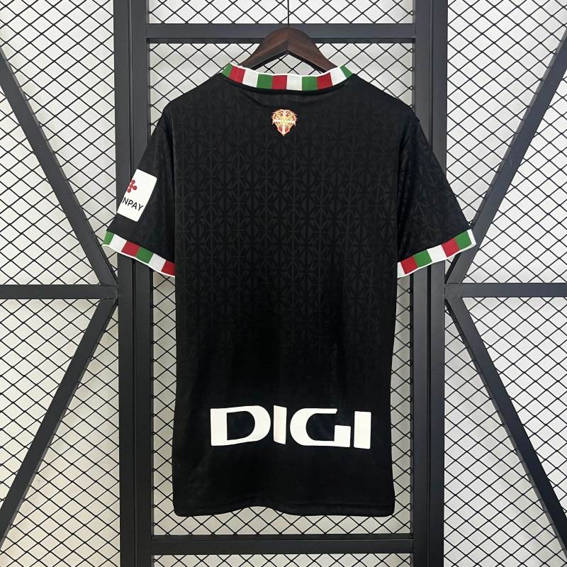 Camisa IV Athletic Bilbao | 24/25 Torcedor Castore - Preta