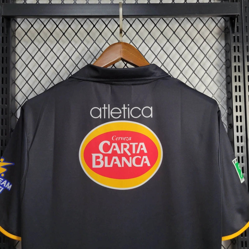 Camisa III Tigres Retrô | 03/04 Atletica - Preta e Amarela