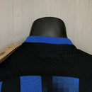 Camisa I Inter de Milão | 23/24 Modelo Jogador Nike - Azul e Preta - Paramount