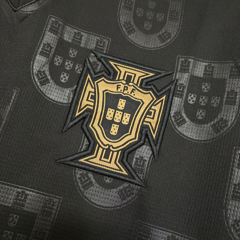 Camisa Pantera Negra Portugal | 2026 Torcedor Puma - Preta