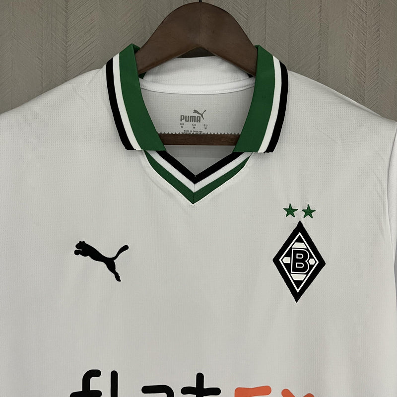 Camisa I Borussia Monchengladbach | 23/24 Torcedor Puma - Branca