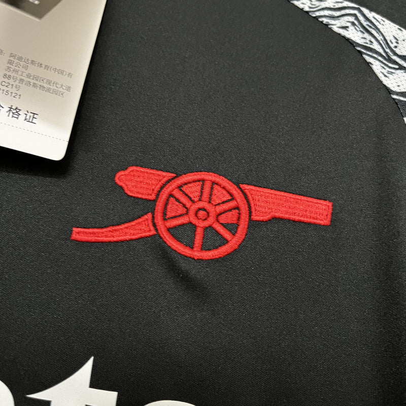 Camisa II Arsenal | 24/25 Torcedor Adidas - Preta