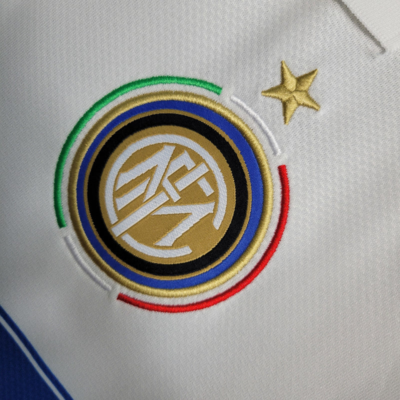 Camisa II Inter de Milão Retrô | 09/10 Nike - Branca