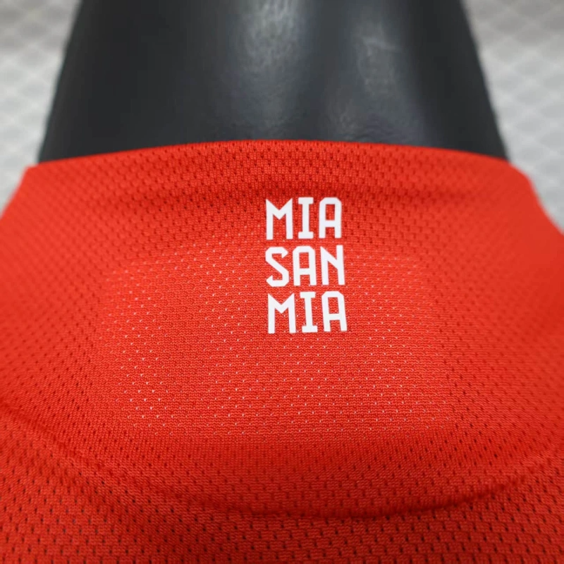 Camisa I Bayern de Munique | 25/26 Modelo Jogador Adidas - Vermelha e Branca