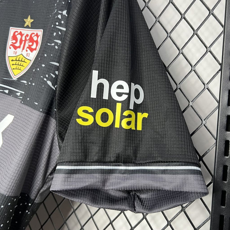 Camisa III Stuttgart | 24/25 Torcedor Jako - Preta e Branca
