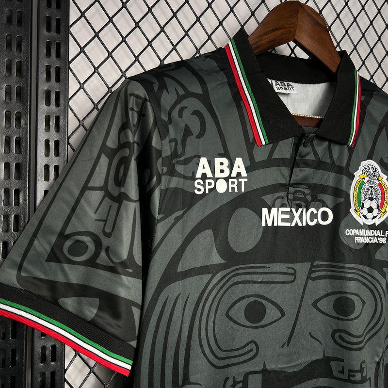Camisa III México Retrô | 1998 ABA Sport - Preta