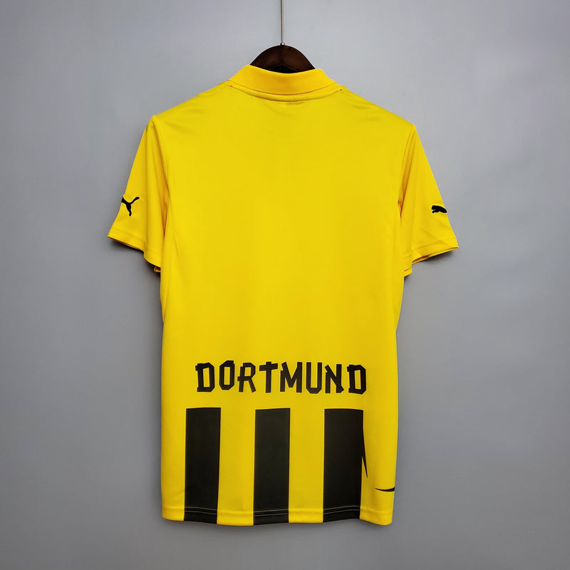 Camisa I Borussia Dortmund Retrô | 12/13 Torcedor Puma - Amarela e Preta